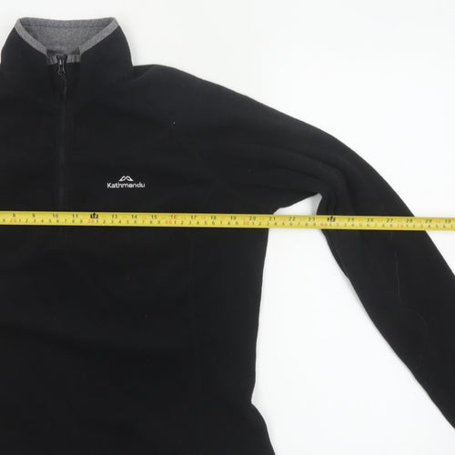 Kathmandu Women’s Black Size 16 1/2 Zip Fleece Sweatshirt