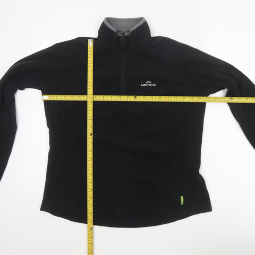 Kathmandu Women’s Black Size 16 1/2 Zip Fleece Sweatshirt