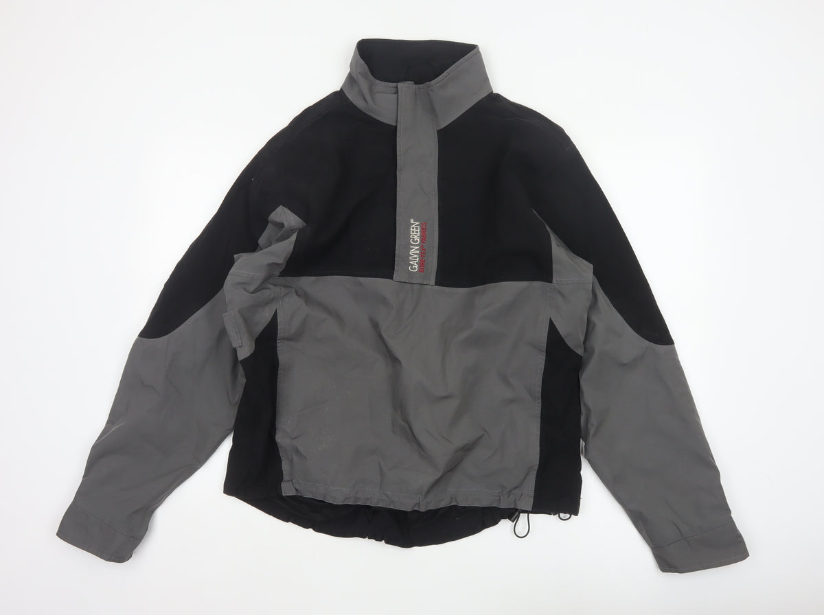 Galvin Green Men’s Black Grey L Gore-Tex Golf Waterproof Anorak Jacket