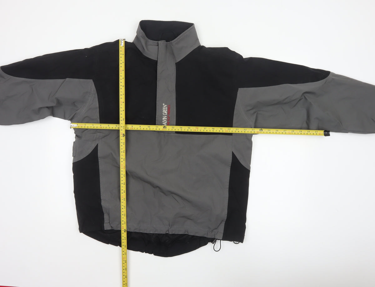 Galvin Green Men’s Black Grey L Gore-Tex Golf Waterproof Anorak Jacket