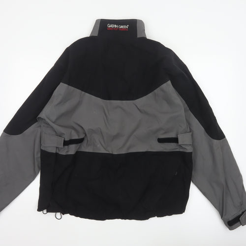 Galvin Green Men’s Black Grey L Gore-Tex Golf Waterproof Anorak Jacket