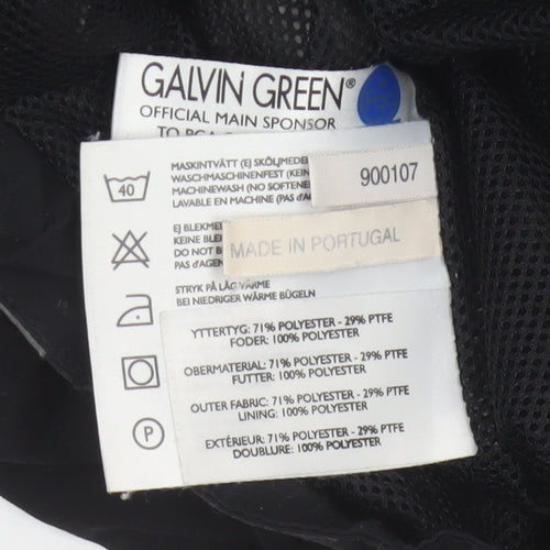 Galvin Green Men’s Black Grey L Gore-Tex Golf Waterproof Anorak Jacket