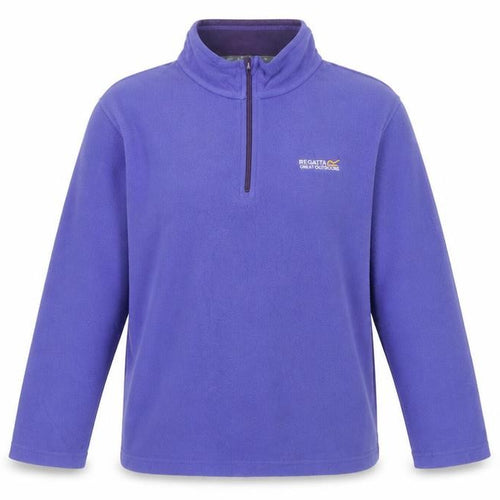 Regatta Women’s Purple UK 14 1/4 Zip Fleece Pullover Sweatshirt