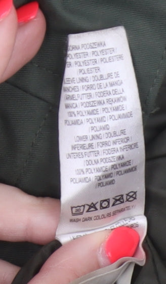 Brasher Men’s Green L Hooded Parka Hiking Jacket