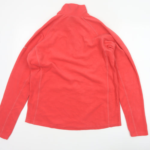 Trespass Women’s Red XL 1/4 Zip Fleece Sweatshirt Outdoor