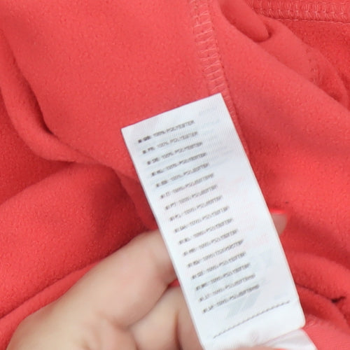 Trespass Women’s Red XL 1/4 Zip Fleece Sweatshirt Outdoor