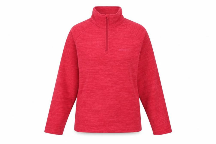Mountain Warehouse Women Red UK 12 1/4 Zip Fleece Sweatshirt