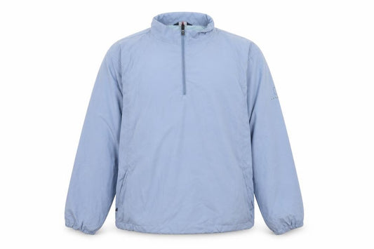 Marks and Spencer Men Blue XL 1/4 Zip Lightweight Windbreaker Jacket