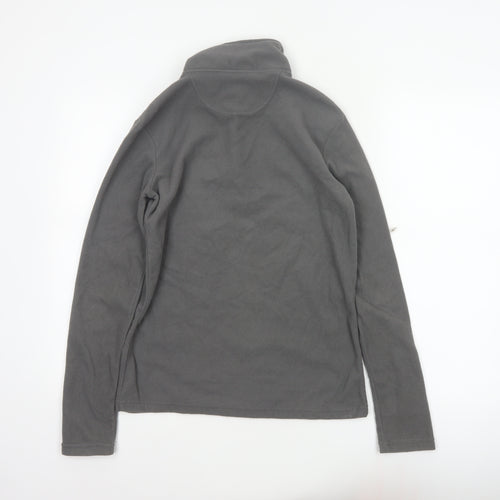 Peter Storm Women’s Grey Size 10 1/4 Zip Fleece Sweatshirt