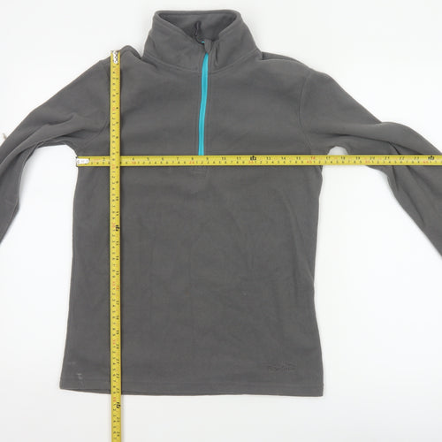 Peter Storm Women’s Grey Size 10 1/4 Zip Fleece Sweatshirt