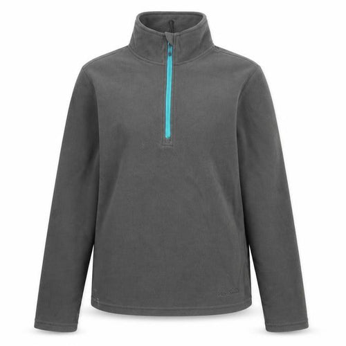 Peter Storm Women’s Grey Size 10 1/4 Zip Fleece Sweatshirt