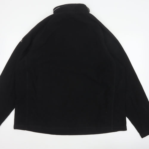 Craghoppers Men’s Black 3XL 1/4 Zip Fleece Pullover Sweatshirt