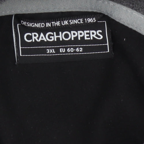 Craghoppers Men’s Black 3XL 1/4 Zip Fleece Pullover Sweatshirt