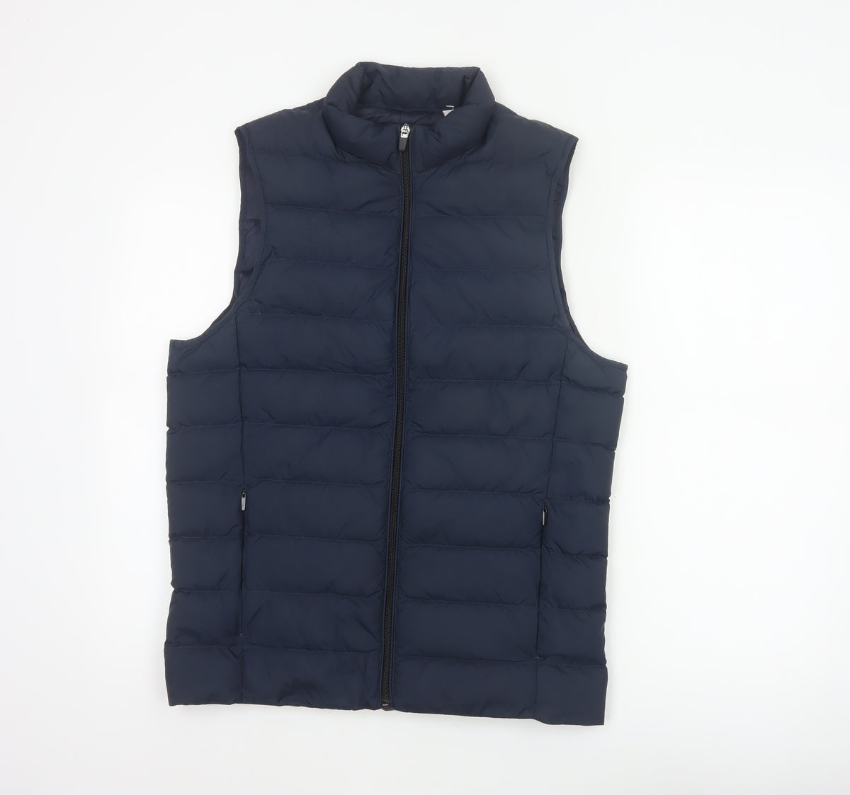 Marks and Spencer Men Blue Small Down Puffer Bodywarmer Gilet