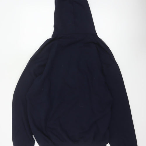Jerzees Men’s Blue XL University of Nottingham Graphic Pullover Hoodie