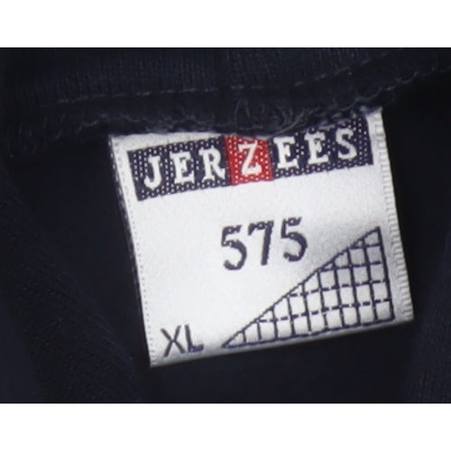 Jerzees Men’s Blue XL University of Nottingham Graphic Pullover Hoodie
