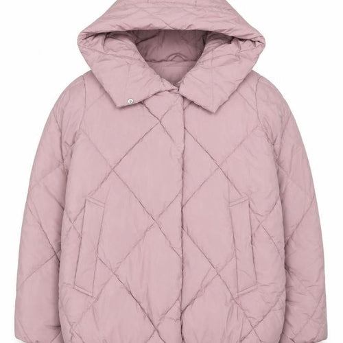 George Women’s Pink M 12-14 Hooded Quilted Puffer Jacket