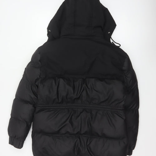 Jameson Carter Women’s Black Size 8 Hooded Puffer Jacket