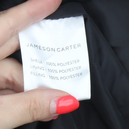 Jameson Carter Women’s Black Size 8 Hooded Puffer Jacket