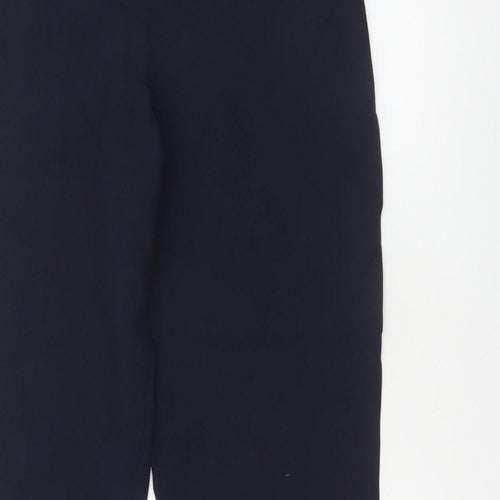 Mia Moda Women’s Navy Size 14 Straight Leg Elastic Waist Dress Trousers