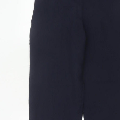 Mia Moda Women’s Navy Size 14 Straight Leg Elastic Waist Dress Trousers