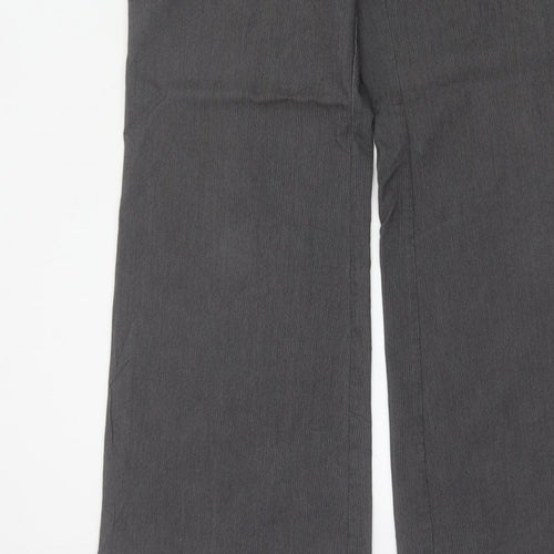Principles Ben de Lisi Women’s Grey Pinstripe Wide Leg Trousers UK 12