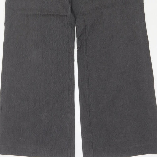 Principles Ben de Lisi Women’s Grey Pinstripe Wide Leg Trousers UK 12