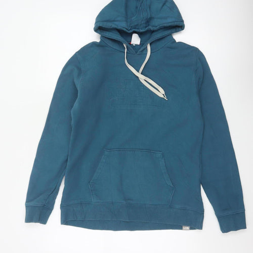 The North Face Women’s Blue Logo Pullover Hoodie Size L