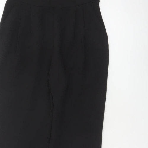 ASOS Women’s Black UK 6 Tailored Tapered Dress Trousers Ankle Zip