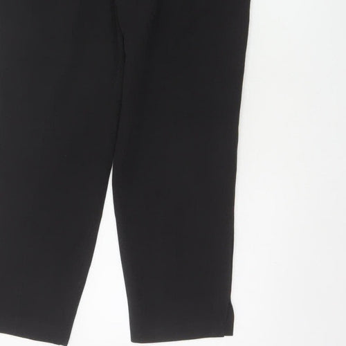 ASOS Women’s Black UK 6 Tailored Tapered Dress Trousers Ankle Zip