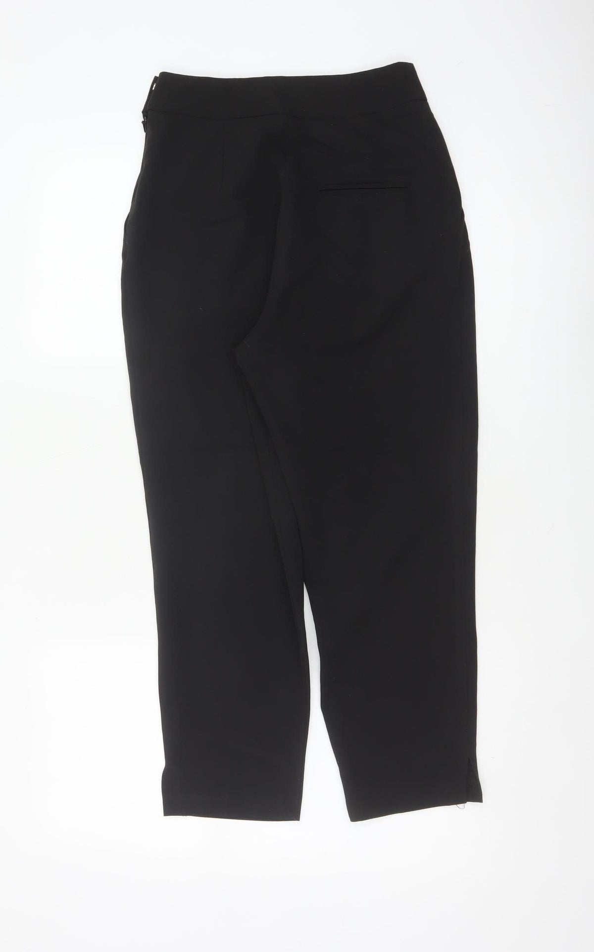 ASOS Women’s Black UK 6 Tailored Tapered Dress Trousers Ankle Zip