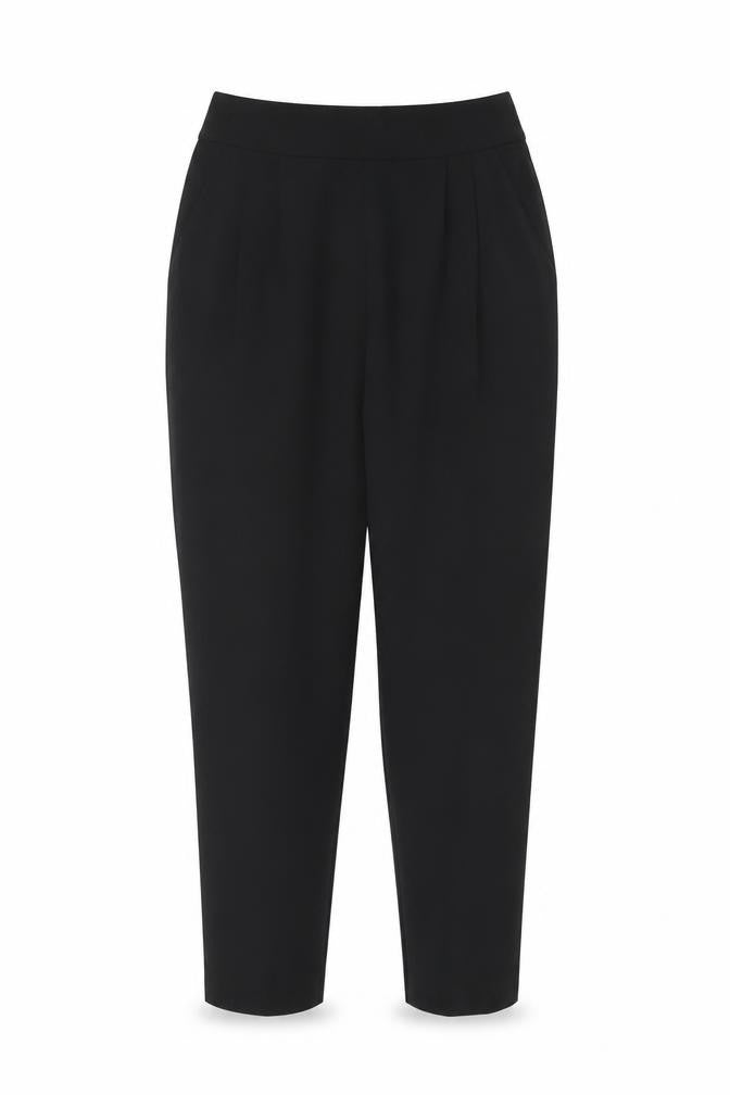 ASOS Women’s Black UK 6 Tailored Tapered Dress Trousers Ankle Zip