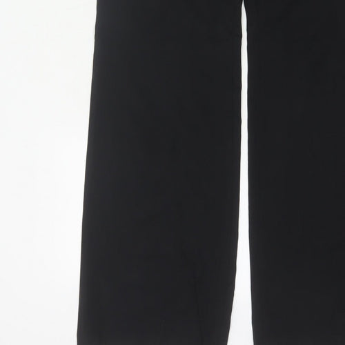 Joseph Men’s Black XL Wool Blend Straight Dress Trousers Made in France