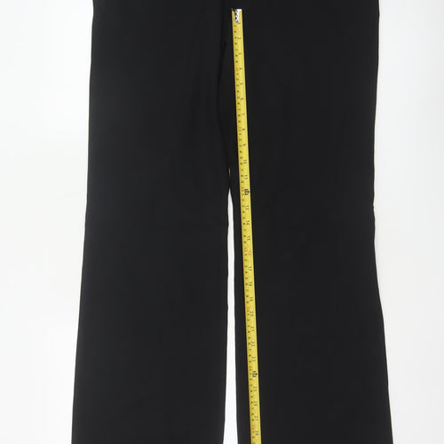 Joseph Men’s Black XL Wool Blend Straight Dress Trousers Made in France