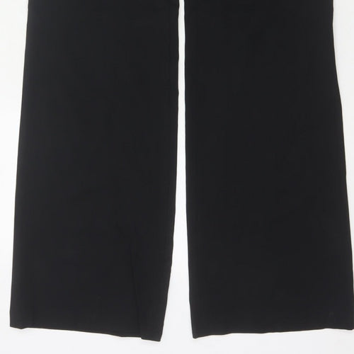 Joseph Men’s Black XL Wool Blend Straight Dress Trousers Made in France