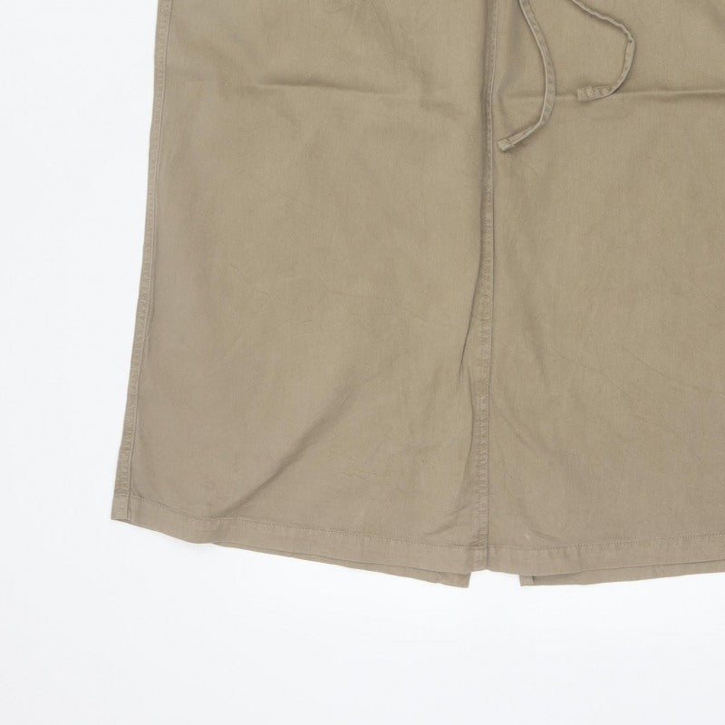 Additional view of Bonmarché Women Beige UK 20 Long Cargo Skirt Drawstring Pockets