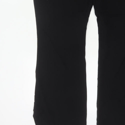 Papaya Women Black Size 20 Long Smart Straight Dress Trousers