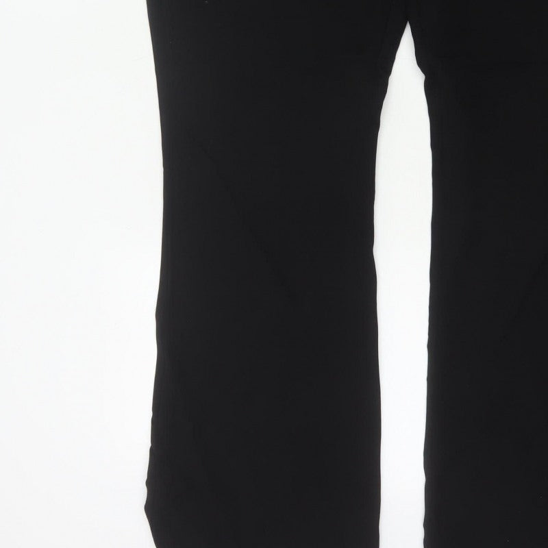 Papaya Women Black Size 20 Long Smart Straight Dress Trousers