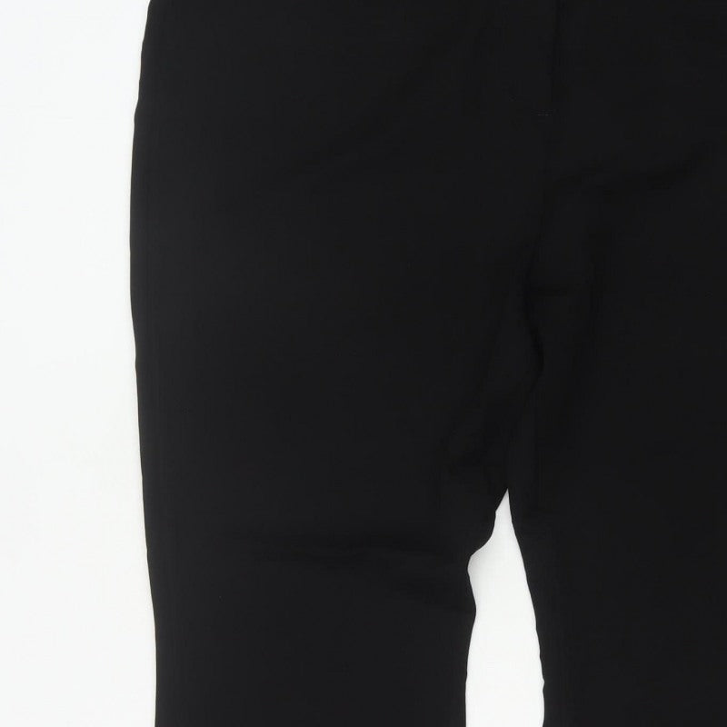 Papaya Women’s Black Size 20 Smart Flared Stretch Work Trousers