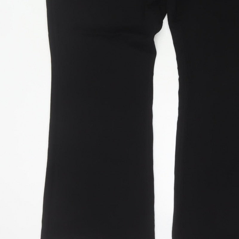 Papaya Women’s Black Size 20 Smart Flared Stretch Work Trousers