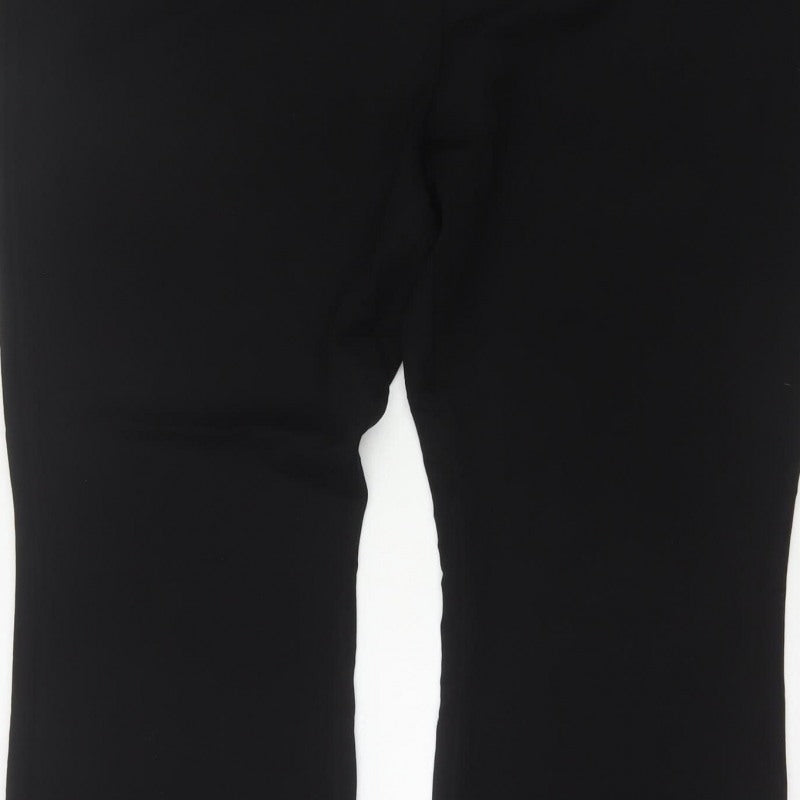 Papaya Women’s Black Size 20 Smart Flared Stretch Work Trousers