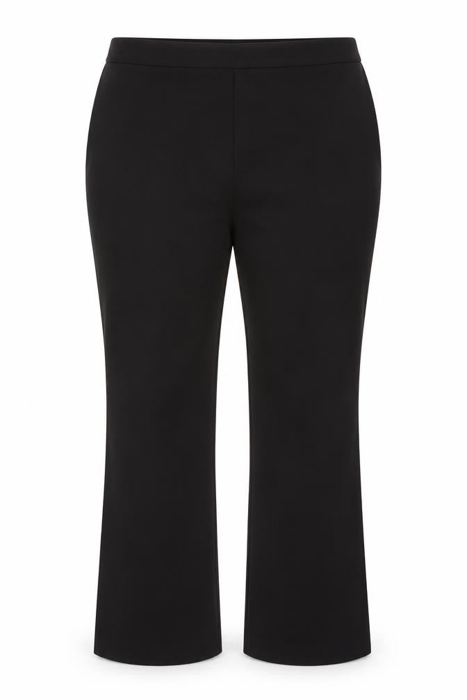 Papaya Women’s Black Size 20 Smart Flared Stretch Work Trousers