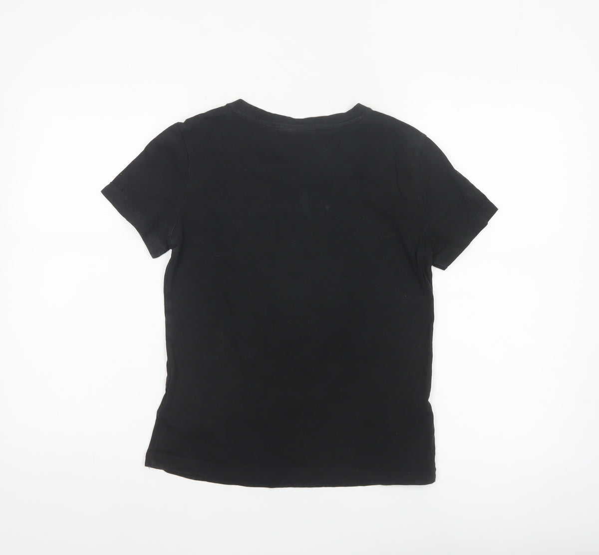 Adidas Women’s Black S UK 8-10 Slim Fit Logo T-Shirt