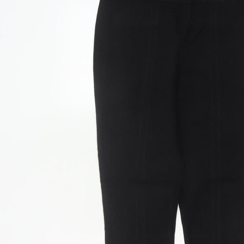 Phase Eight Women’s Black UK 10 Straight Stretch Tailored Trousers