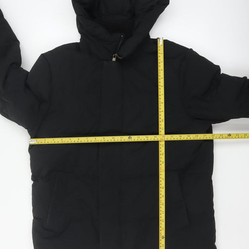 Marks & Spencer Women's Black UK 20 Hooded Puffer Jacket
