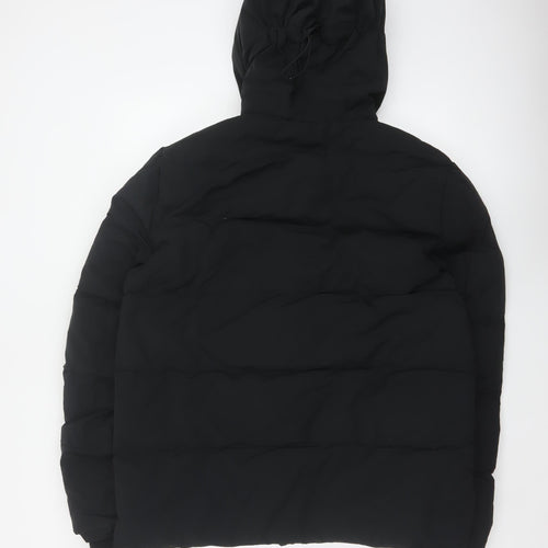 Marks & Spencer Women's Black UK 20 Hooded Puffer Jacket