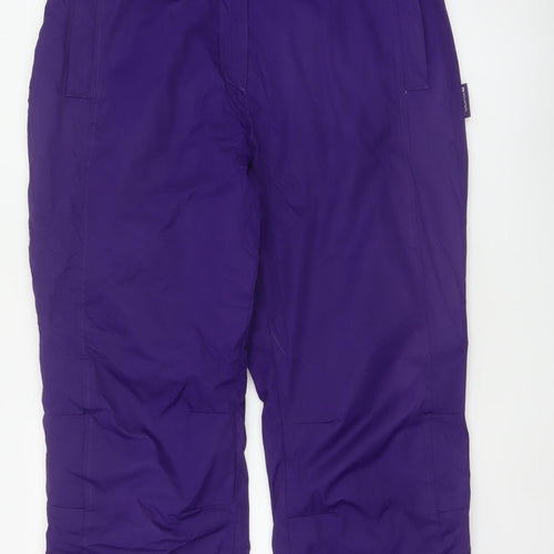 Mountain Warehouse Women’s Purple UK 16 Moon Ski Snow Pants