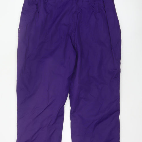 Mountain Warehouse Women’s Purple UK 16 Moon Ski Snow Pants