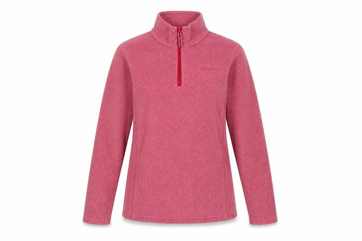 Mountain Warehouse Women’s Pink UK 12 1/4 Zip Sweatshirt