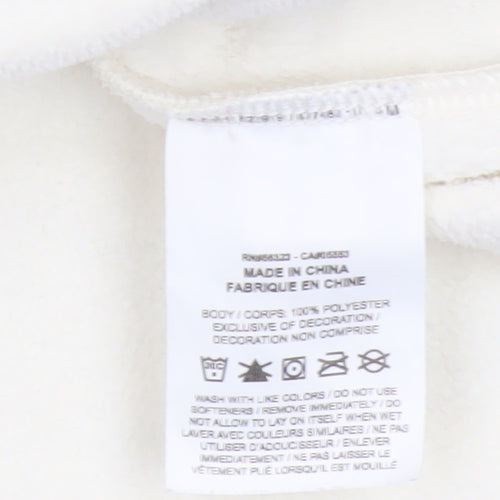 Nike Women’s Ivory S Therma-FIT 1/4 Zip Fleece Sweatshirt Pockets